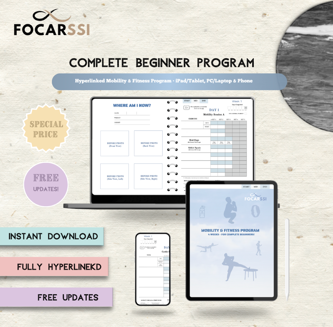 Focarssi™ Complete Beginner Program