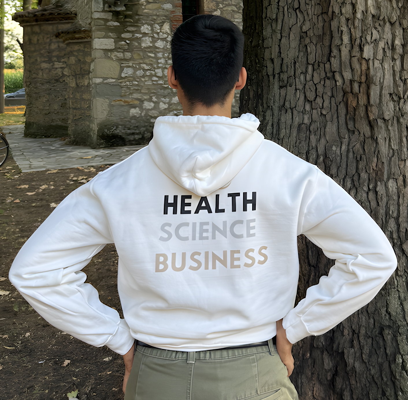 Focarssi™ Hoodie - White, Original