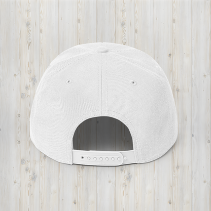 Focarssi™ Snapback Cap - White