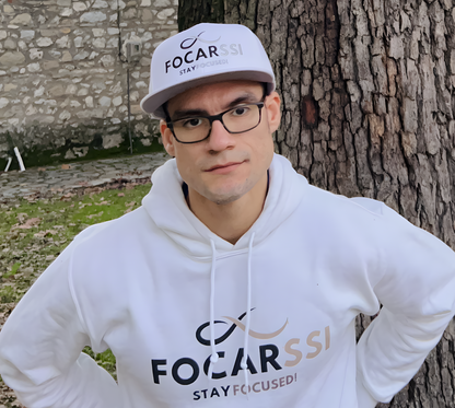 Focarssi™ Snapback Cap - White