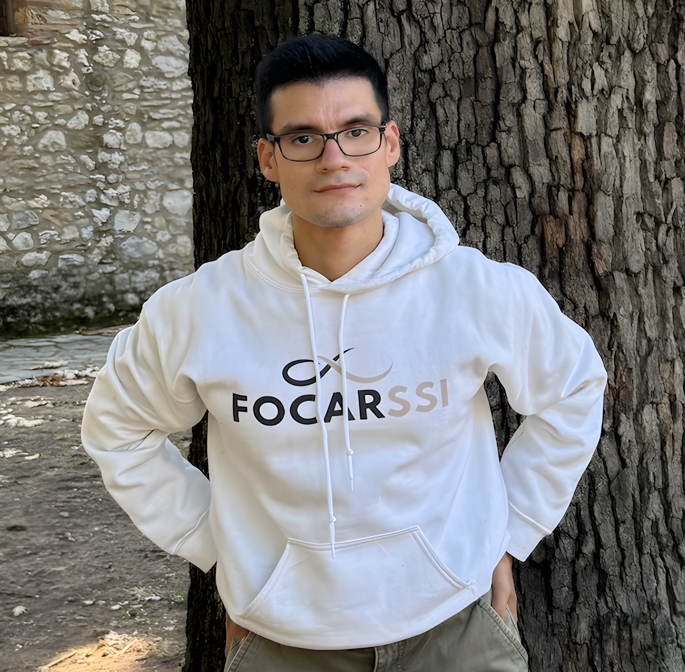 Focarssi™ Hoodie - White, Original